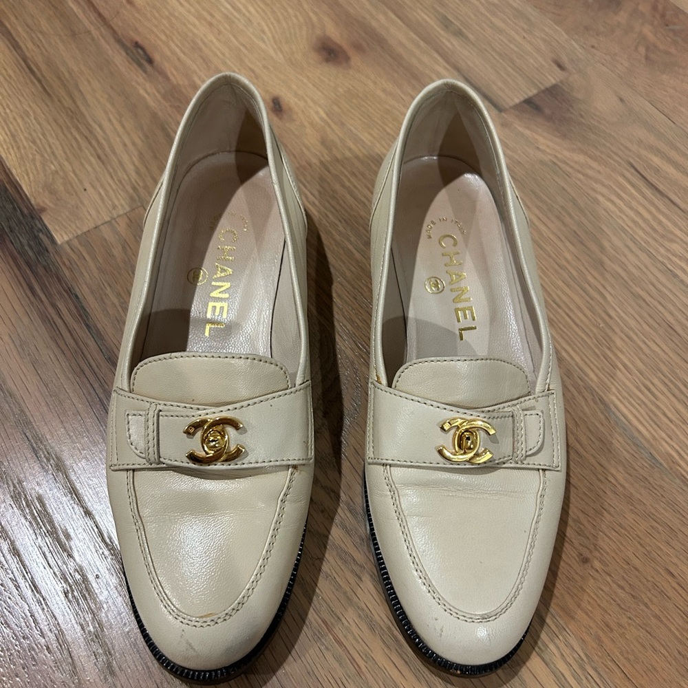 100% Authentic CHANEL loafers